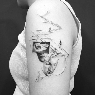 Alex Dörfler. Traditional style, spirituality and a little bit of  surrealism - Tattoo Life