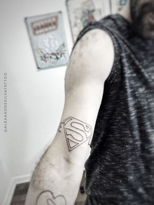 Tatuagem Superman#tatuagensmasculinas