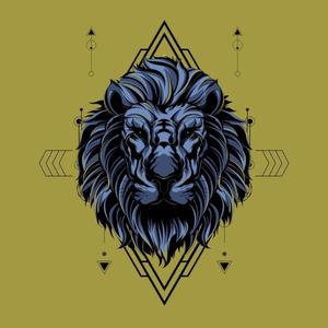 Lion design found on Instagram #lion #liontattoo #kingofthejungle #courage #triballion #courage #realism #realistic #Flash #flashart 