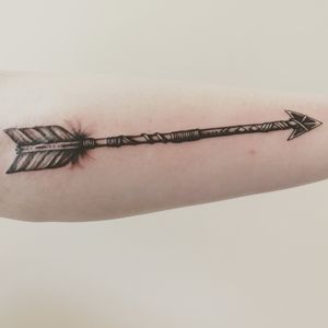 Arrow tattoo