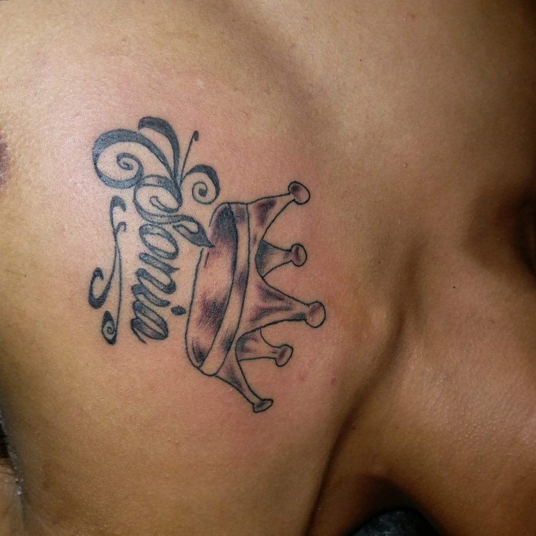 Tattoo of Names Hearts Sonia