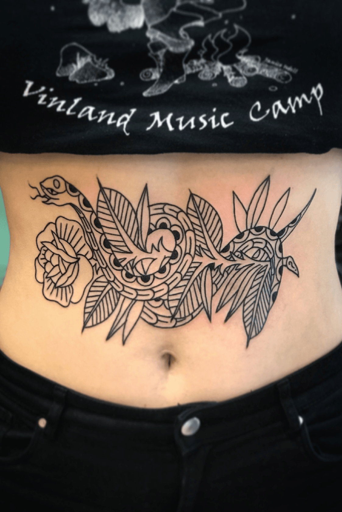 Tattoo uploaded by Tasha Terror • Started this tummy blaster! More to come!  • Tattoodo