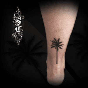 Palm tree #palmtree #tattooartist 