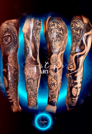 Tattoo by Cems Atelier Tattoo Art Studio