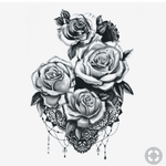 Floral mandala tattoo sketch #roses #floral #rose #mandala #mandalatattoo #mandalas #mandalastyle #blackandgrey #lace #lacetattoo #floraltattoo #floraldesign #sketch #sketches 