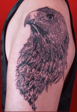 #tatted #tattooart #tattooartists #eagle #eagletattoo 