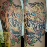Tattoo Tigre Estilo Japonés #yudaart #eternalink #momsink #tattootigre 