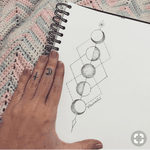  Geometric Moon cycle tattoo sketch #moontattoo #moon #moonphase #moonphases #moontattoos #MOONCYCLE #mooncycle #sketch #sketches #geometric #geometrictattoo #fingertattoo #smalltattoo 