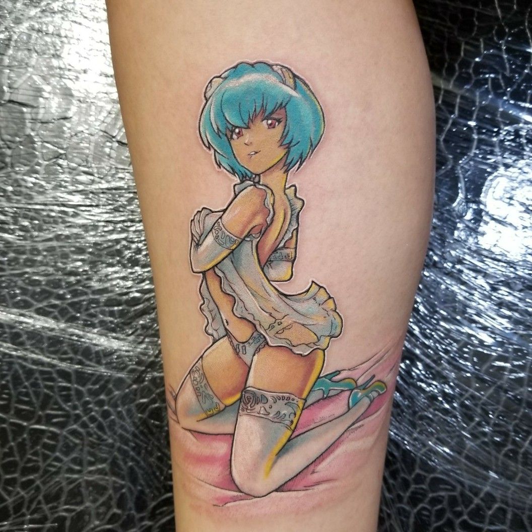 Lucy Lopez on Twitter I love working on anime pieces Ayanami Rei tattoo  from a few months ago evangelion neongenesisevangelion ayanamirei  anime animetattoo bakersfield httpstcoNccZyVUyBH  Twitter