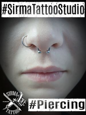 Septum Piercing#Piercing #bodypiercing #piercingstudio #SirmaTattooStudio #Nafplio #septumpiercing #bodypiercer #PiercingLovers 