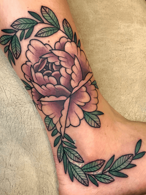 Ankle Tattoo Cover-Up