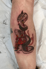 I love getting to do my own designs, really enjoyed tattooing this samurai rat on Richard today 🐀 Done using @ezcartridgecouk @bishoprotary @fusion_ink @butterluxe_uk @saviourtattoosupplies #tattoo #rats #samurai #snake #colourtattoo #rattattoo #tattooartist #uktattoo #heathenink #oldham #manchester #ezcartridgecouk #fusionink #bishopmagi #butterluxe_uk #saviourtattoosupplies #animaltattoo #japanese #original