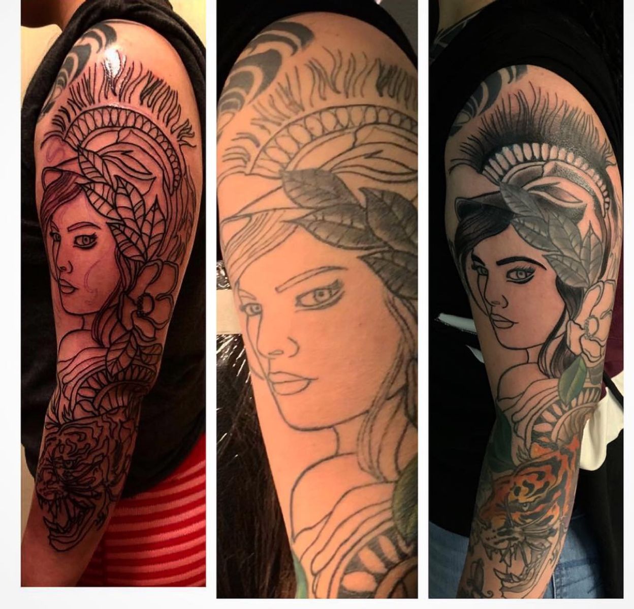 Tattoo uploaded by Eric Adorno � Today got to do some progress on ...