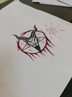 Un pentagrama, que realice ayer esta separado pero si gustan más diseños no olviden seguirme. 👊♥️
