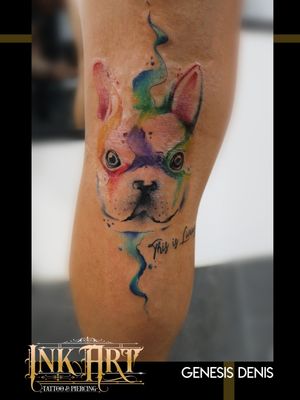 Water color tattoo - INK ART Tattoo & piercing Artista residente Genesis Denis 