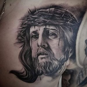 Black and White realistic tattooINK ART Tattoo & piercingLima - PERU 🇵🇪Artista residente Jorge Arista 