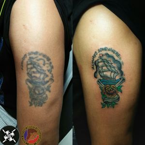 Enhancement on a tattoo done 20-years earlier