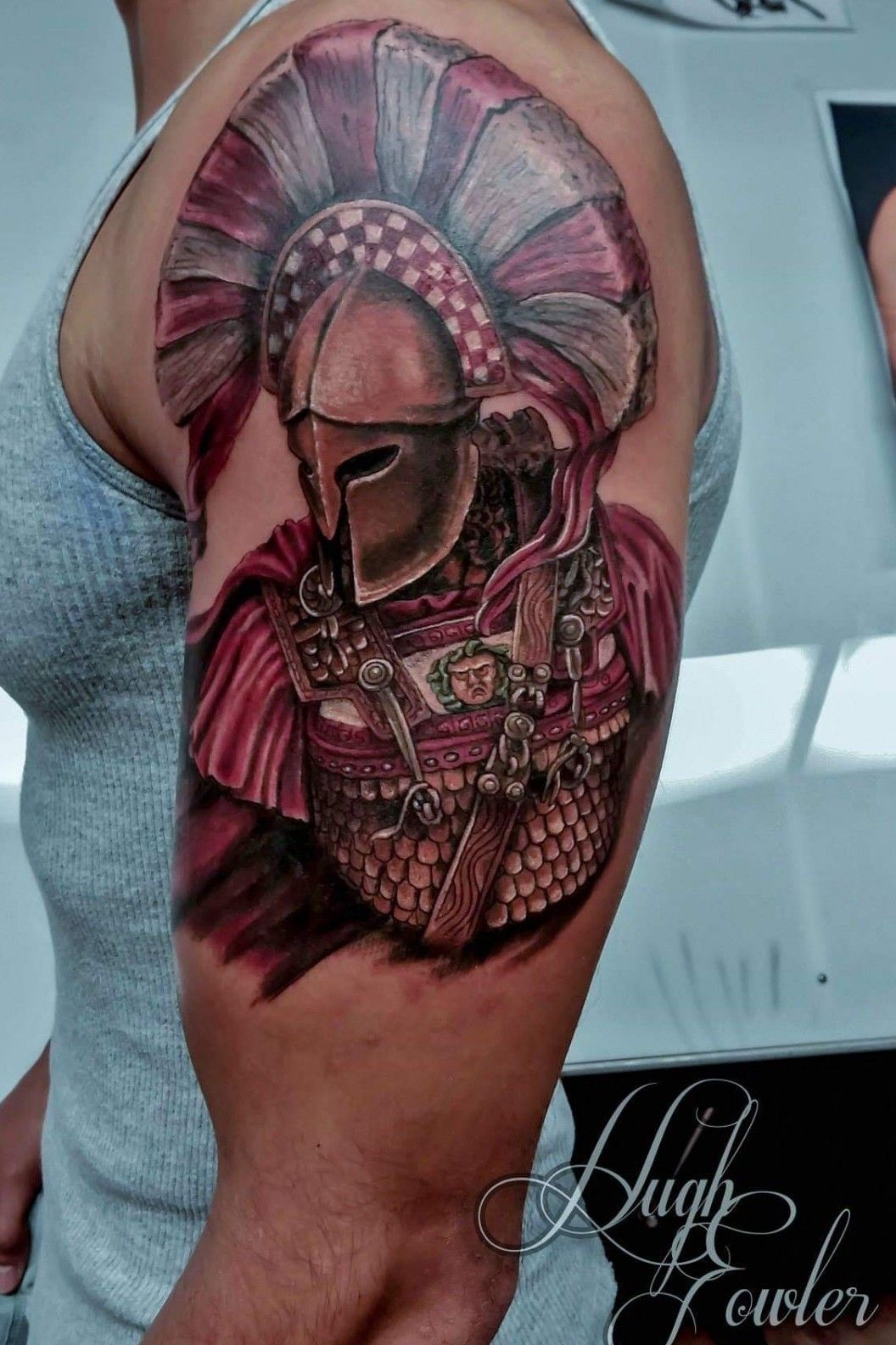 Spartan Warrior  Spartan tattoo, Warrior tattoo sleeve, Warrior tattoos