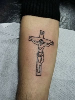 #JesusChrist  #jesustattoo #JesusTattoo #crosstattoo #cross #tattooartist #tattoo#tatto#tato#tatu#geometrictattoo 