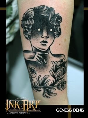 Black Line tattoo - INK ART Lima - PERU 🇵🇪 Artista residente Genesis Denis 
