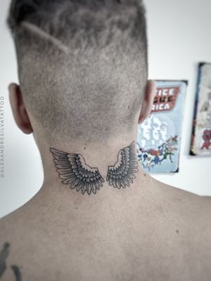 https://instagram.com/alexandresilvatattoo#wings #tattooartist 