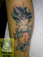 Tattoo estilo anime Son GOKU en ultra instinto #yudaart #eternalink #momsink #tattooanime #tattoogoku #guatemalatattoo https://www.facebook.com/yudaartstattoos