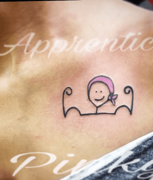 Cancer survivor tattoo 