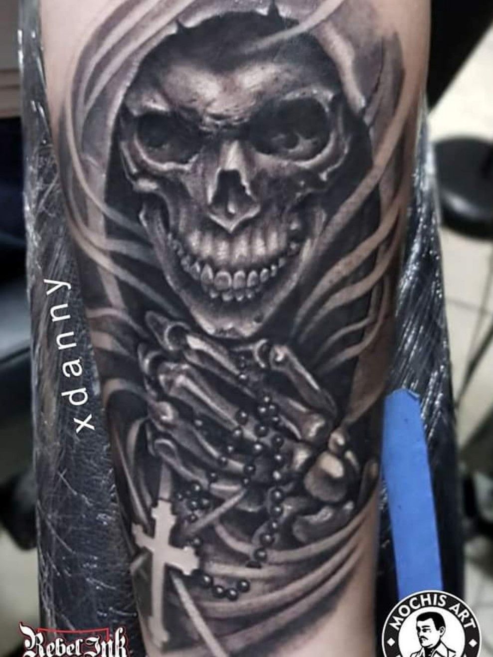 Tattoo uploaded by el danny • La santa muerte • Tattoodo