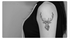 Wechat：Justtattoo02 Guangzhou Tattoo - #Justtattoo #GuangzhouTattoo #OriginalTattoo #TattooManuscript #TattooDesign #TattooFemaleTattooist #ink #elk #elktattoos #blackandwhite #blackandwhitetattoo #blackandgray #blackandgreytattoo #armtattoo #deer #deertattoo 