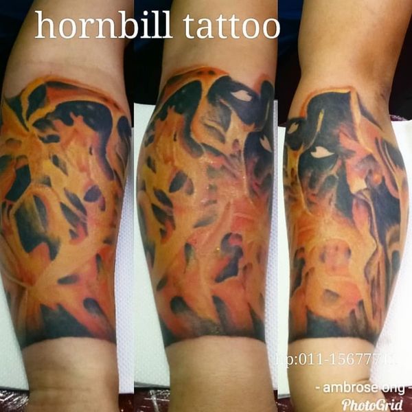 Tattoo from Hornbill tattoo studio