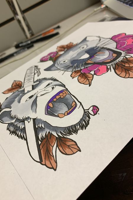 Flash tattoo