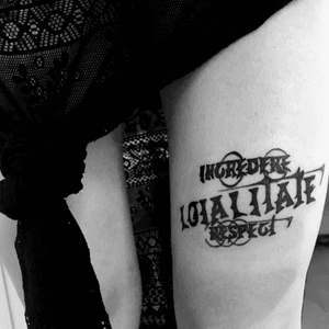 Tattoo by Ms. Church