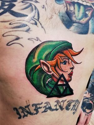 Finally got to put my Link from Zelda design on someone :) Fusion and Dynamic Ink