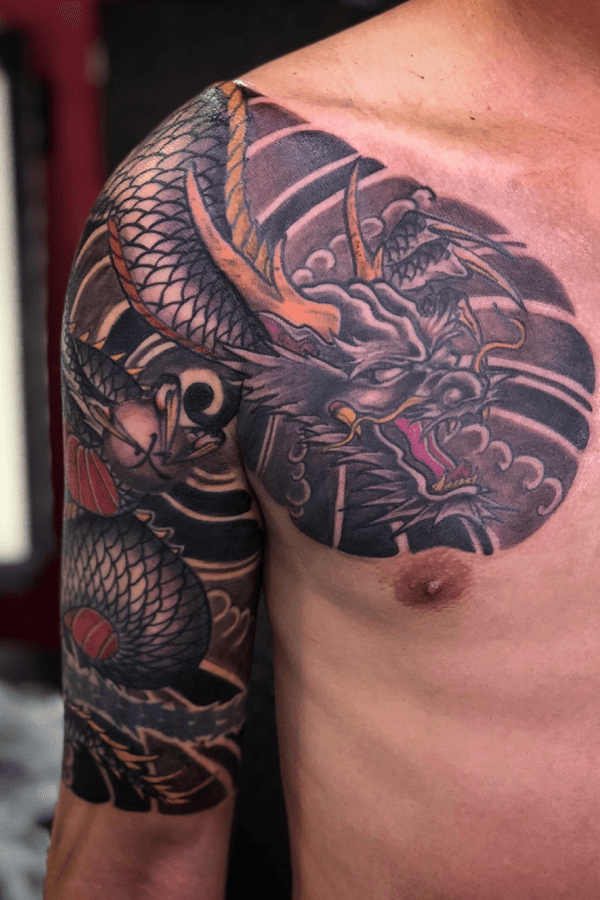 Tattoo from cranium tattoo japan