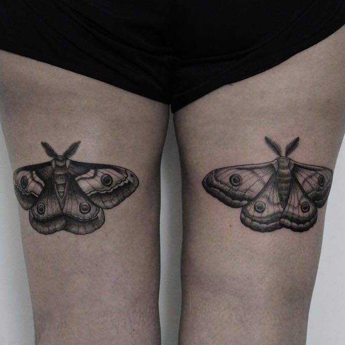 30 Best Moth Tattoo Designs With Meaning