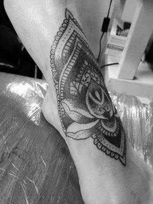 Tattoo by blood ink tattoo