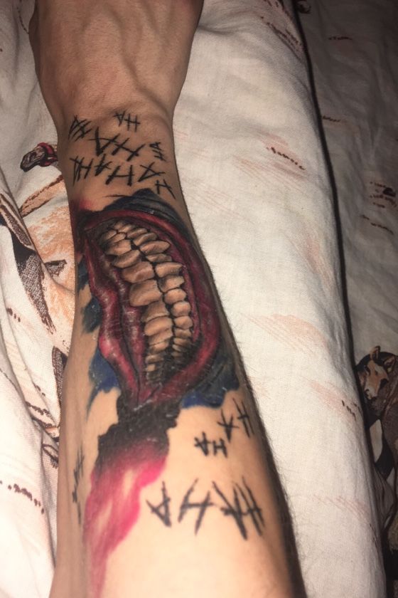 Tattoo Uploaded By Martin Smile Joker Haha Tattoodo Tattoo Uploaded By Martin Smile Joker Haha Tattoodo