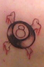 Poor quality but this was my first tat. 