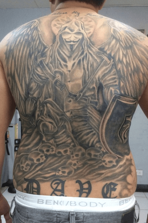 Back piece 6 times session 