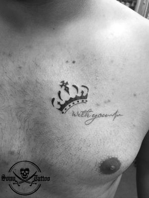 #Crown tattoo# done by#sonu rajput tattoo#