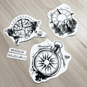 I made a Compass Collection so you can make your own compass tattoo! These are the ready-to-use designs that are includeed in the collection too! Go and get it www.skinque.com or ask for a commissions there too or help@skinque.com #blackwork #blackandgrey #compass #mountains #flowers #forest #tree #bird #travel #wanderlust #forearm #arrow #watercolor #clock #trashpolka #abstract #tree #worldmap #map #mountain #mountains 