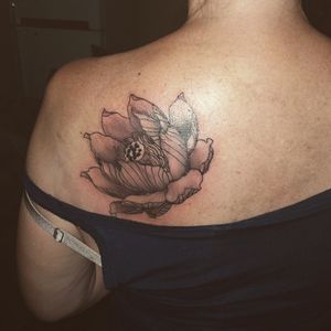 Lotus tattoo I did... #lotus #lotustattoo 