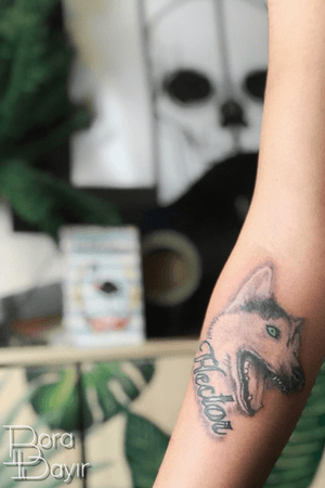 Hector #wolf #wolftattoo #tattoo #tatts #tattoos #ink #inks #tattooart 