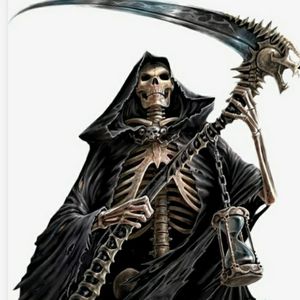 This is just a picture but I have this tattooed on me #grimreaper #skeleton 