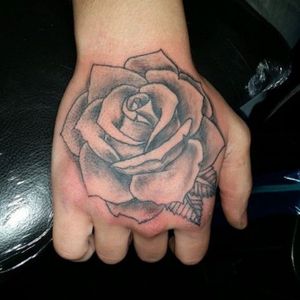 Regular rose it was my first tattoo .  