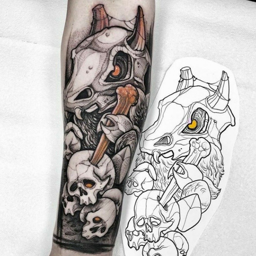 Tattoo uploaded by Nina Lovecrow  Pokémon half sleeve  Tattoodo