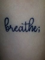 breathe; 