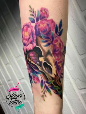#StaniSlavaTerskaya #SlavaTattoo #tattoowatercolor #tattooflashed #watercolor #wctattoo #wctattoos #peony #tattoopeony #TattooBirds #tattooskull #birdskull #tattooflowers #tattooflower 