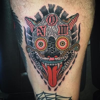 Tattoo by Jonas Nyberg #JonasNyberg #besttattoos #best #favorite #demon #color #illustrative