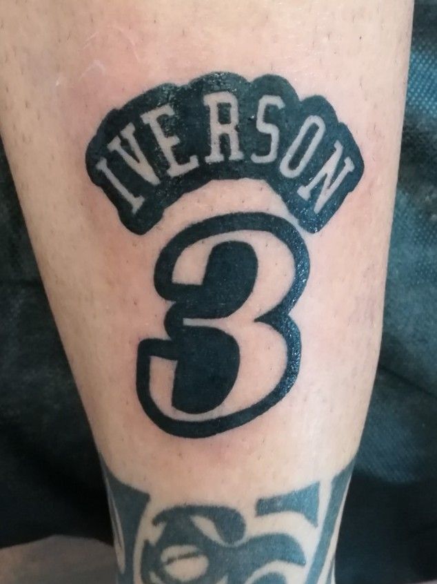 When the NBA airbrushed Allen Iversons tattoos  Basketball Network  Your  daily dose of basketball